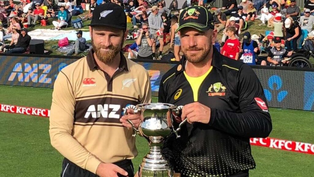 Kane Williamson with the Trophy !!!