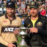 Kane Williamson with the Trophy !!!