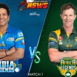 Road Safety World Series:-IND LEGENDS Vs SA LEGENDS