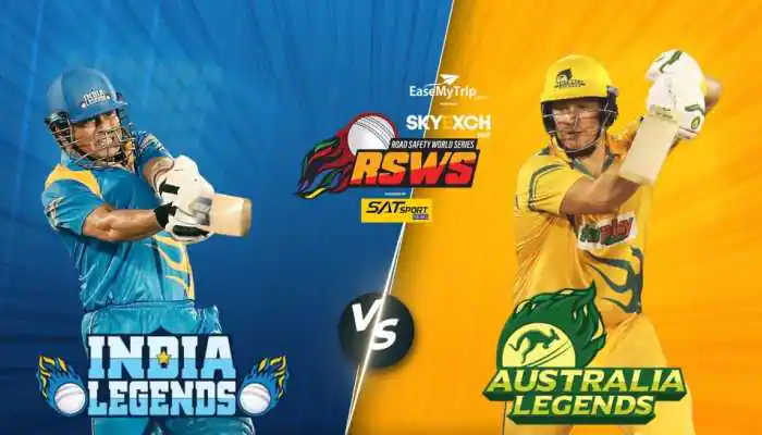 India Legends Vs Australia Legends: Road Safety Semi-final 2022🏏