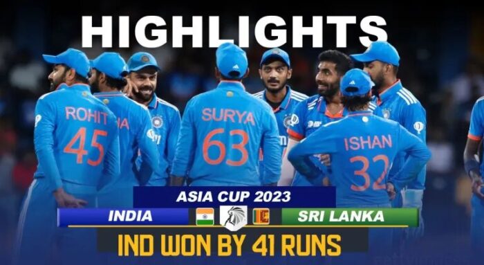 India vs SRI Lanka