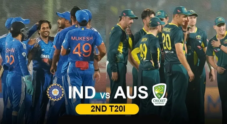 India VS AUS 2ND T20