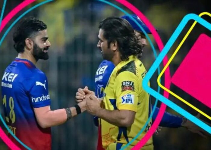 CSK VS RCB: Kohli and Dhoni meet up !!!