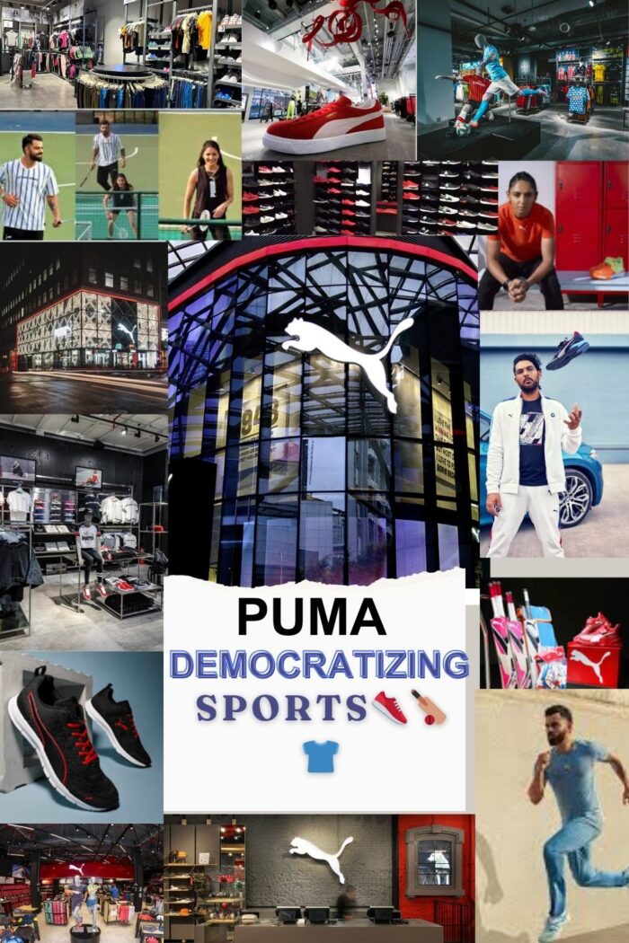 Puma Sports : The King of Cool💙 Democratizing Sports👟🏏👕